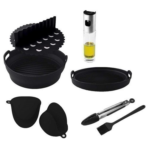 SET ACCESORIOS FREIDORA CECOTEC SILICONA 5/6.5L